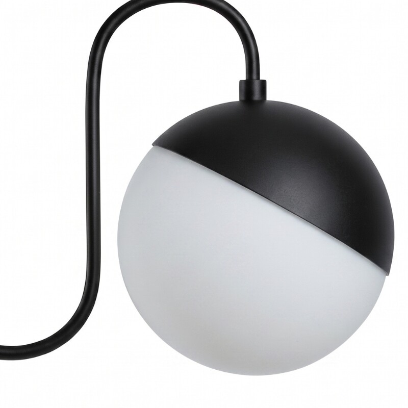 COLGANTE DECORATIVO LED BOLA PARA RIEL MAGNETICO Colgante LED Bola Magnético G2 6W 2700K Negro