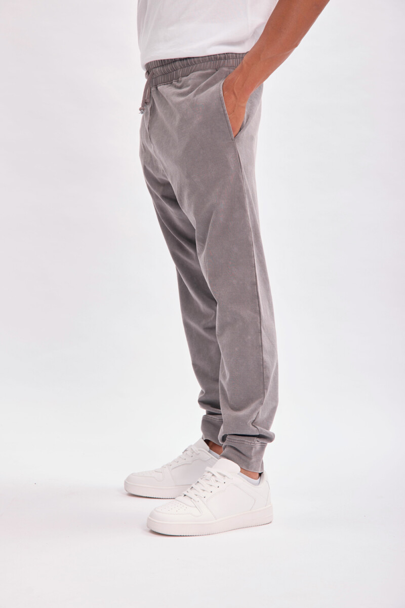 Pantalon deportivo jogger liviano Gris