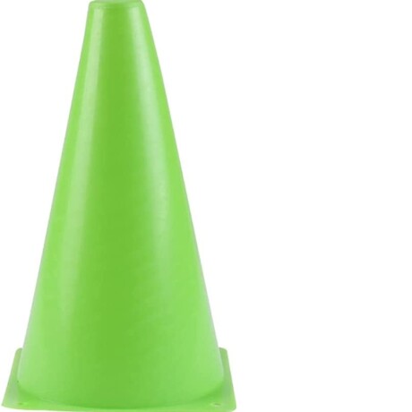 Cono Demarcatorio Plástico Flexible 18 Cms VERDE