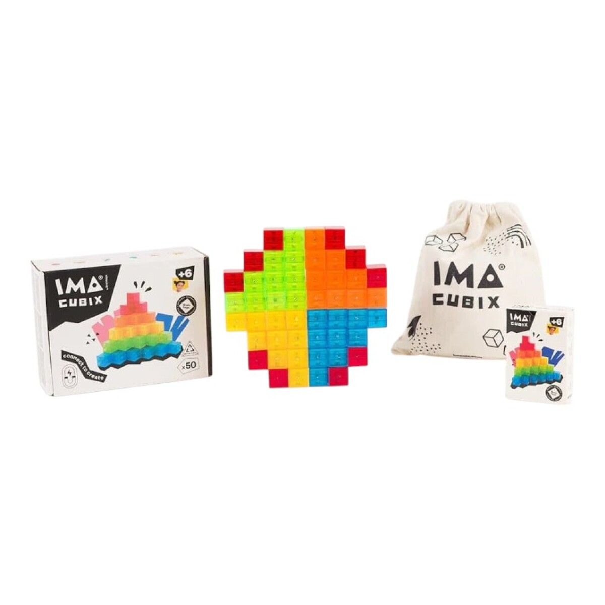 Imacubix 50 Piezas Imanix 