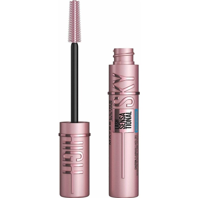 MASCARA DE PESTAÑAS LAVABLE SKY HIGH VOLUMEN VERY BLACK MAYBELLINE 801 MASCARA DE PESTAÑAS LAVABLE SKY HIGH VOLUMEN VERY BLACK MAYBELLINE 801