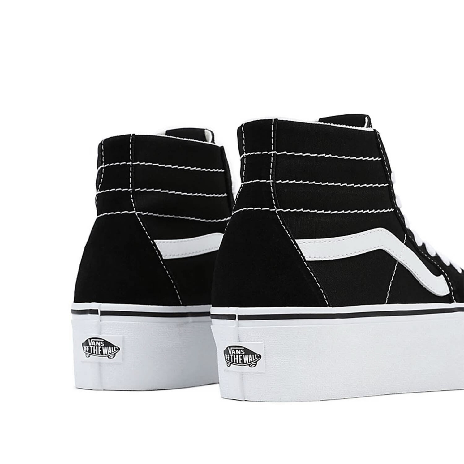 Championes Vans Sk8-Hi Tapered Plataforma Negro — La Isla