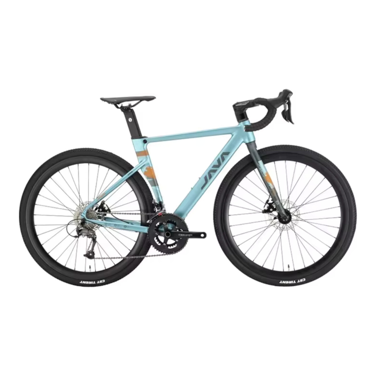 Bicicleta De Ruta Java Gravel Idra 24V Talle 490mm 