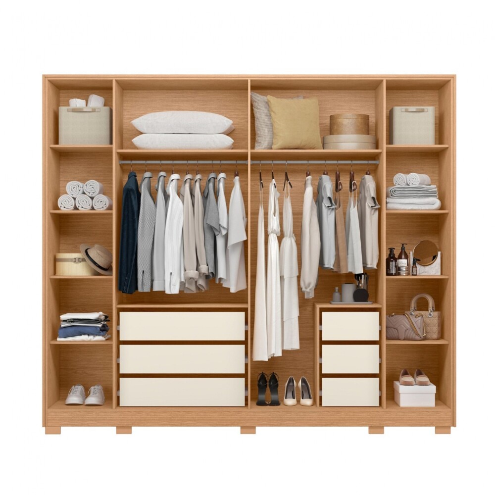 Ropero 6 puertas 6 Cajones - Deville - Infinite Ropero 6 puertas 6 Cajones - Deville - Infinite