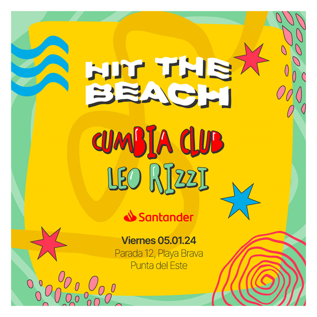 Hit the Beach Cumbia Club - GENERAL 