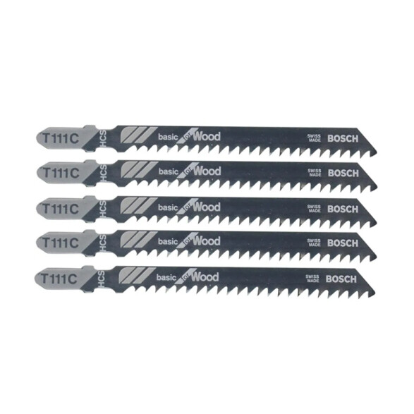 5 Hojas caladora para madera BS3410