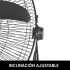 Ventilador Turbo Circulador Punktal Pk-5500 Vt VENTILADOR DE METAL PUNKTAL PK-5500VT