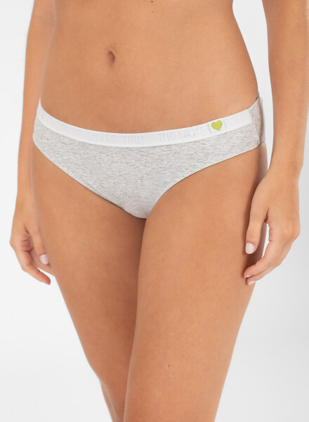Bikini petal Gris melange
