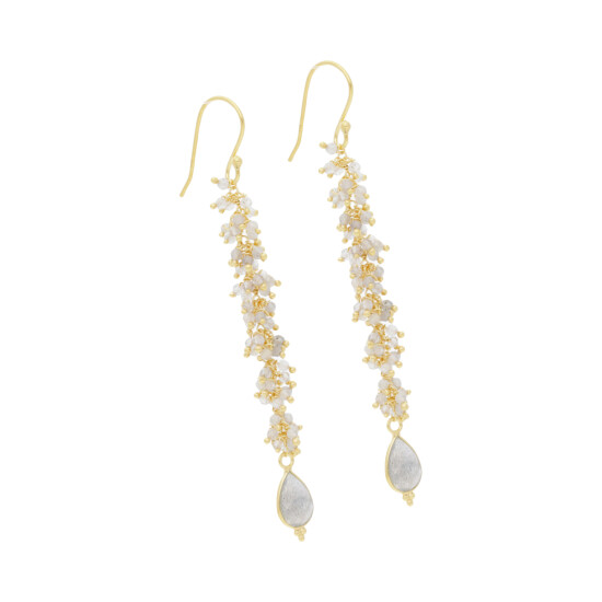 Caravanas Aros Karvik Plata 925 Y Baño De Oro 0