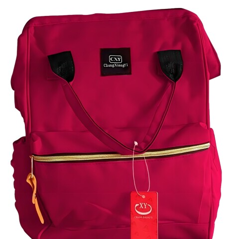 Mochila Cxy Estilo Urbana Dama En Poliéster La Tentación Color Bordó Mochila Cxy Estilo Urbana Dama En Poliéster La Tentación Color Bordó