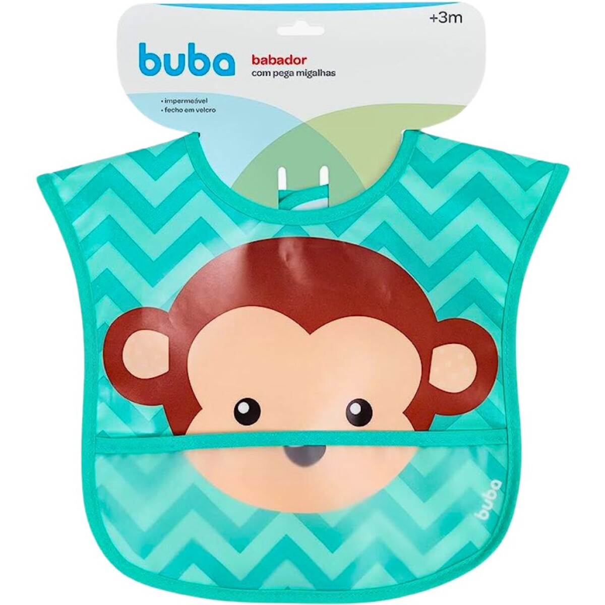 Babero alimentacion BUBA animales - Mono 