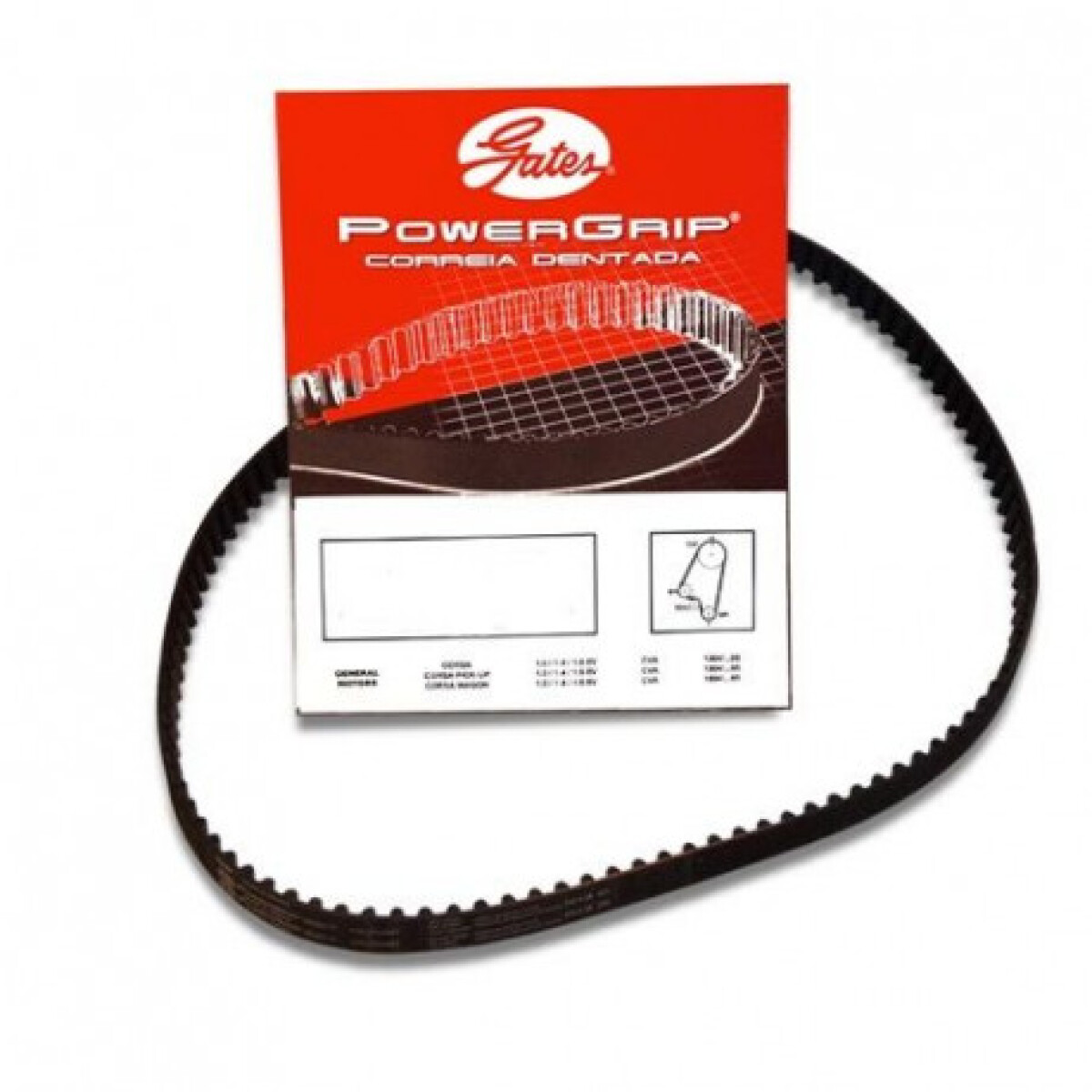CORREA DISTRIBUCION FIAT 128 147 SPAZIO UNO PREMIO FIORINO 1.3N HASTA /91 GATES 