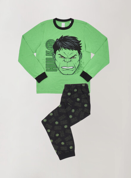 Pijama de niño hulk Verde oscuro