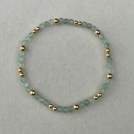 Pulsera PALI, Goldfilled con piedras naturales Pulsera PALI, Goldfilled con piedras naturales