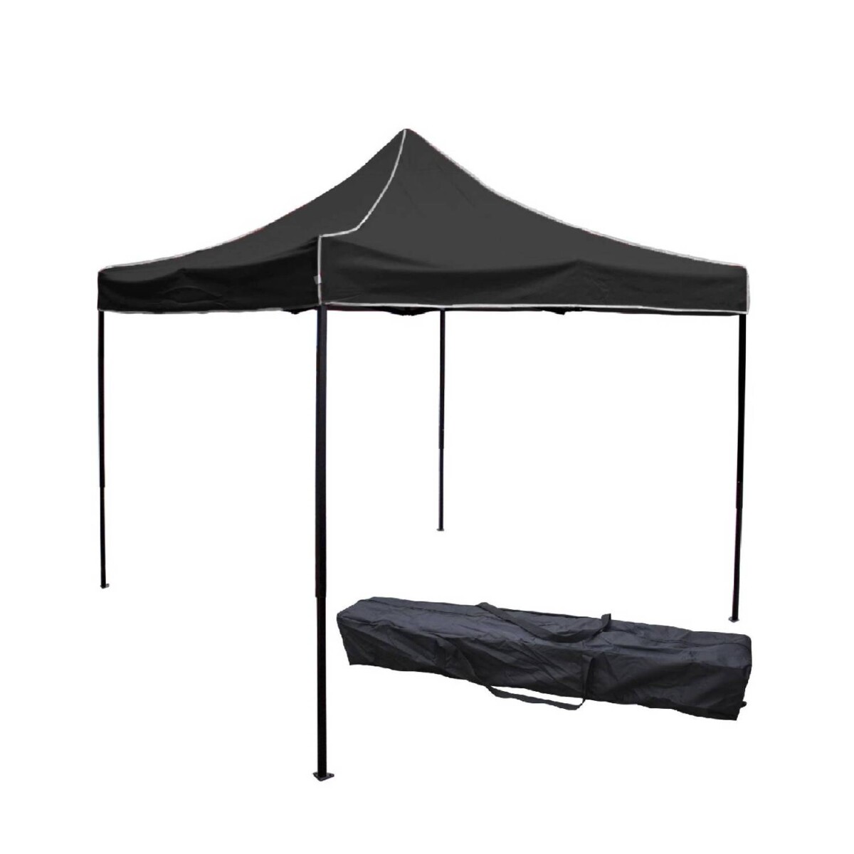 Gazebo Reforzado Toldo Carpa 3x3mt - Negro 