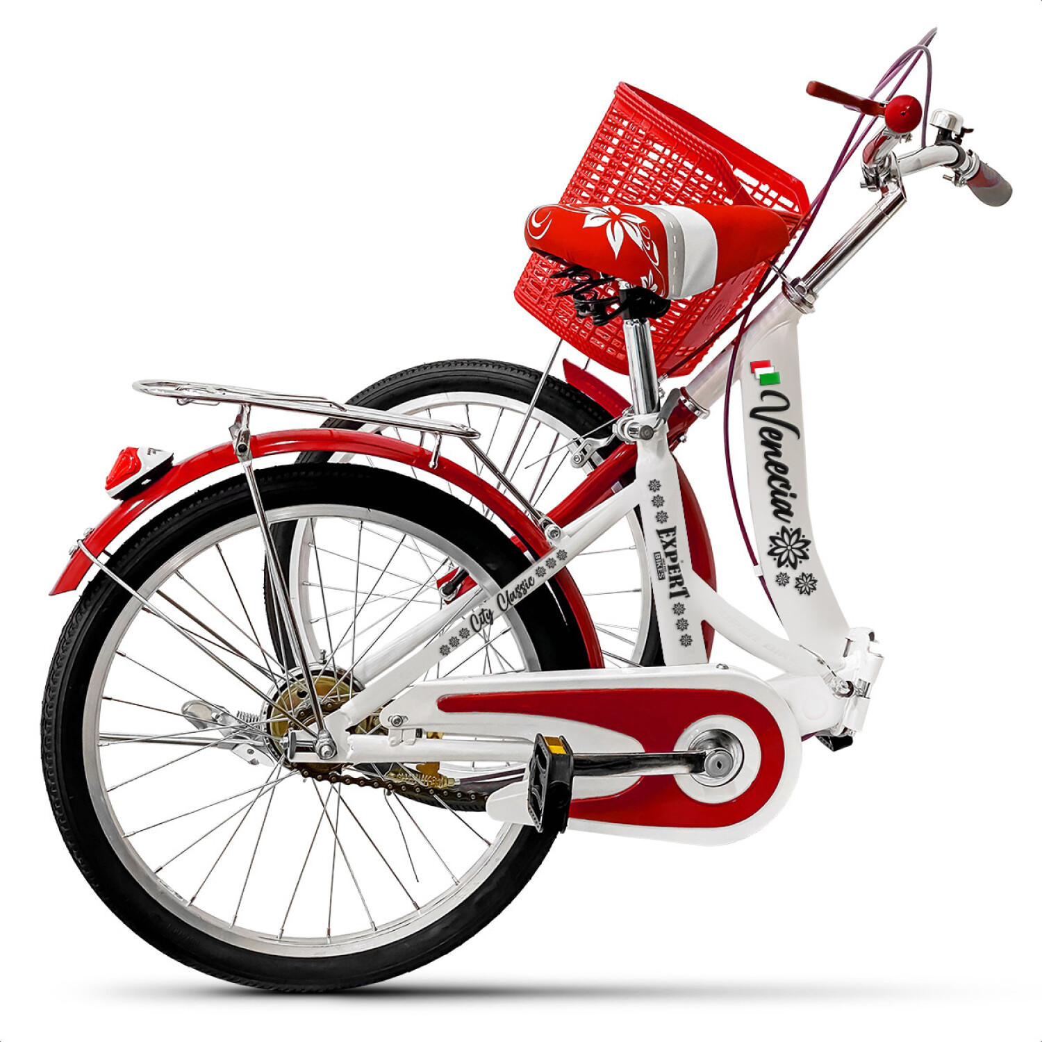 Bicicleta Plegable 20 Roja