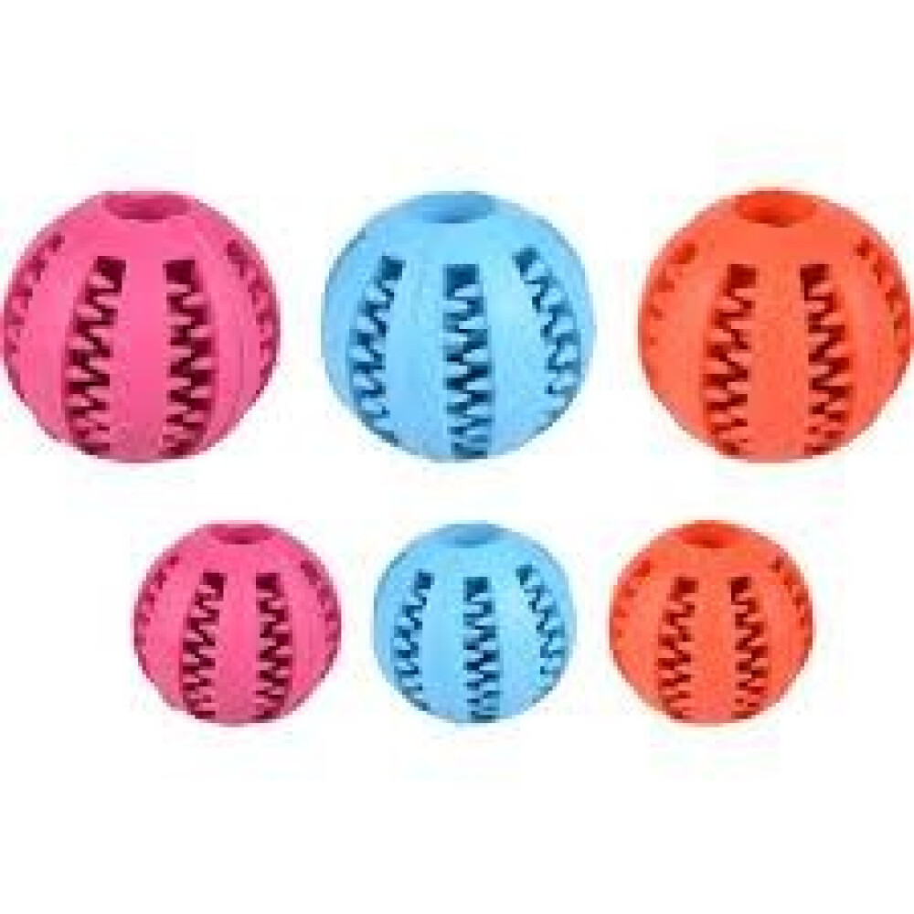 PELOTA DENTAL DE GOMA FLAMINGO 5CM PELOTA DENTAL DE GOMA FLAMINGO 5CM