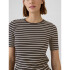 SS MOD CREW BROWN STRIPE