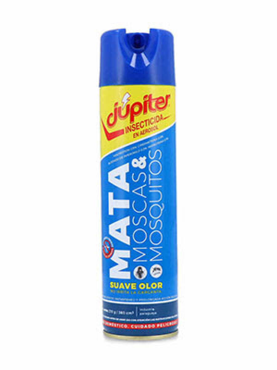 INSECTICIDA JUPITER AEROSOL MATA MOSCAS Y MOSQUITOS 360 ML 