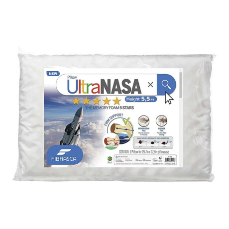 Almohada Ultra Nasa Fibrasca 50 x 70 cm 100% Poliéster