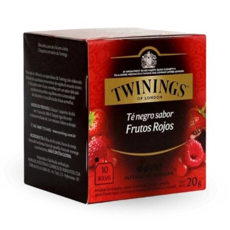 Té Twinings 10 sobres Four red Fruits