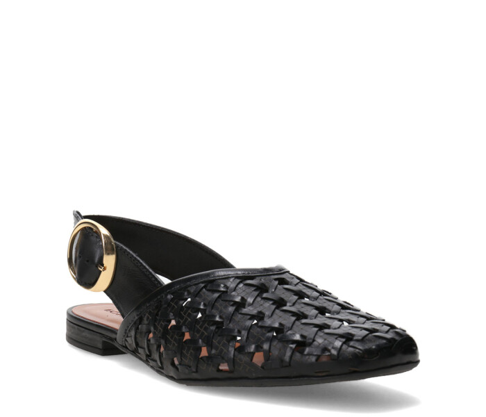 Zapatos de Mujer Bottero Tira Trasera Negro
