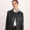Campera Lavanda Negro