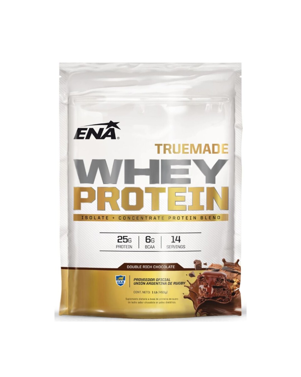 ¡OFERTA IMPERDIBLE! Whey Protein True Made 1Lb Chocolate ENA 