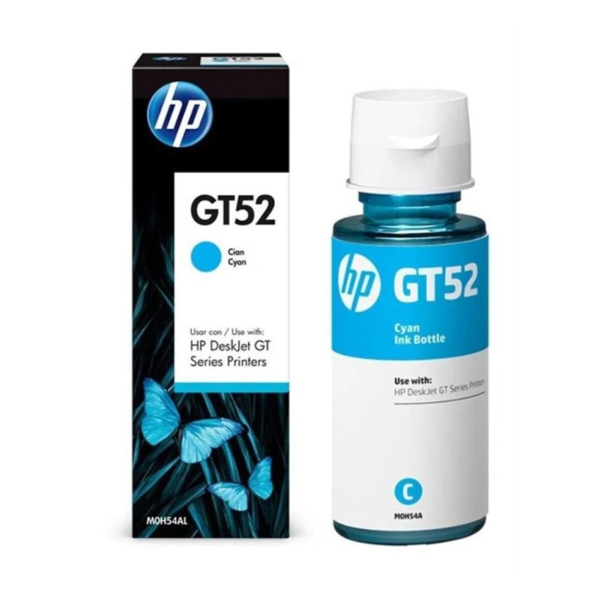 Tinta HP GT52 Cyan 