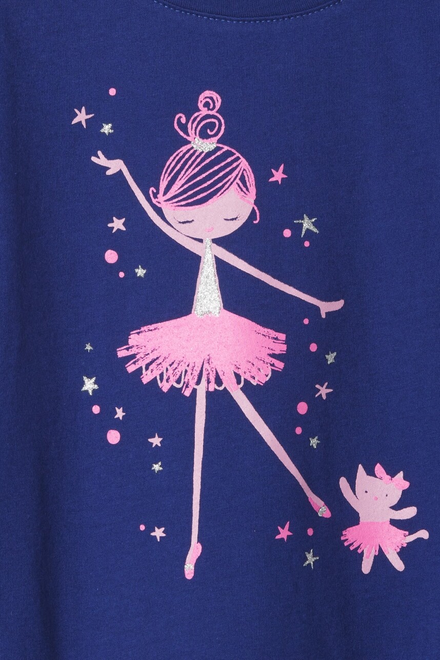 Remera Gráfico Toddler Niña Bellwether Blue 193943