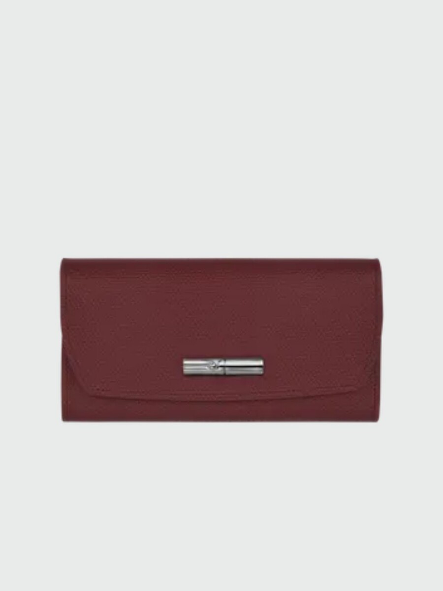 Longchamp -Billetera continental, Roseau - 0 