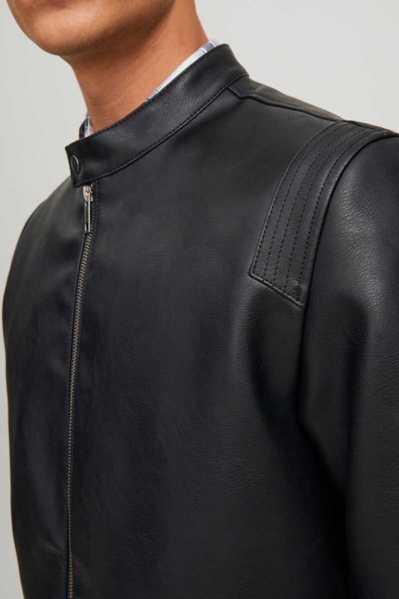 Chaqueta Rocky Cuello Mao Black