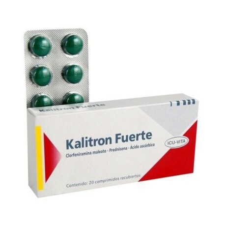 Kalitron Fuerte x 20 comprimidos Kalitron Fuerte x 20 comprimidos