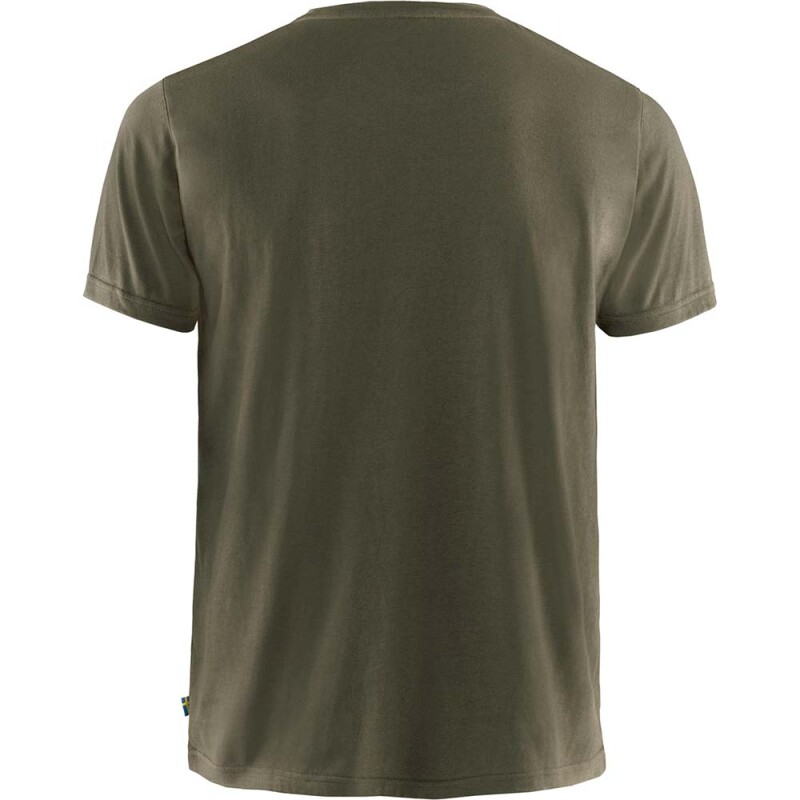Polo Fjallraven Fjallraven Logo T-shirt M Hombre Dark Olive