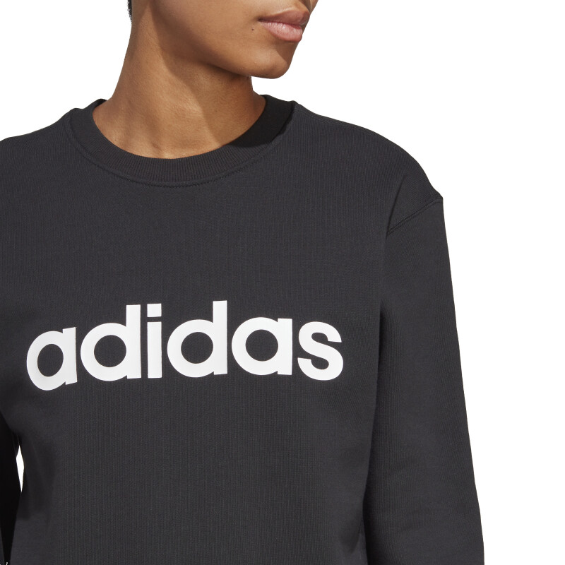 Buzo de Mujer Adidas Essentials Negro - Blanco