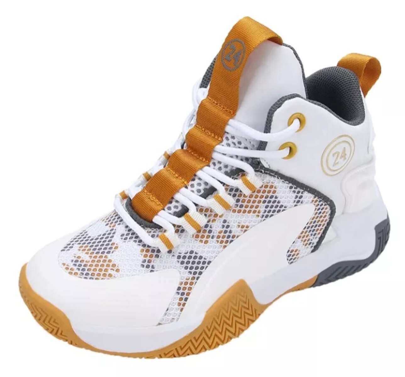 Calzado Deportivo De Basketball P/niño Unisex - Verde 