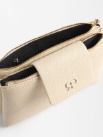 Bolso Bandolera Doble crudo