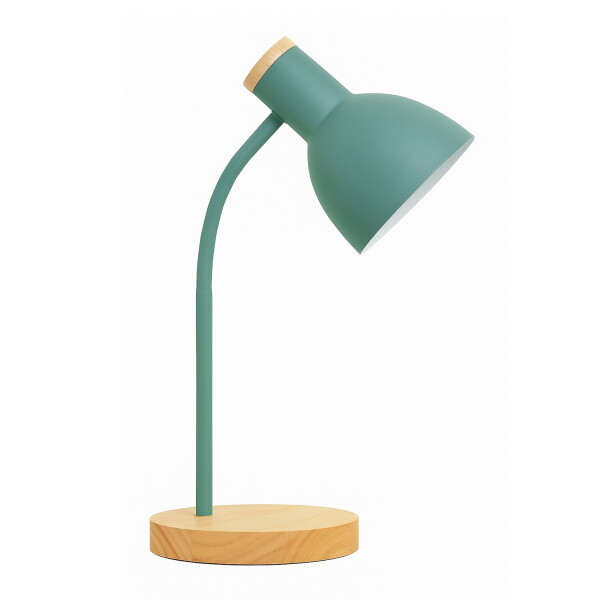 Lámpara de Escritorio IMBACK ILU002 | Estilo Nórdico, Brazo Flexible, Metal y Madera Lámpara de Escritorio IMBACK ILU002 | Estilo Nórdico, Brazo Flexible, Metal y Madera