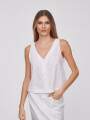 Musculosa Tasten Blanco