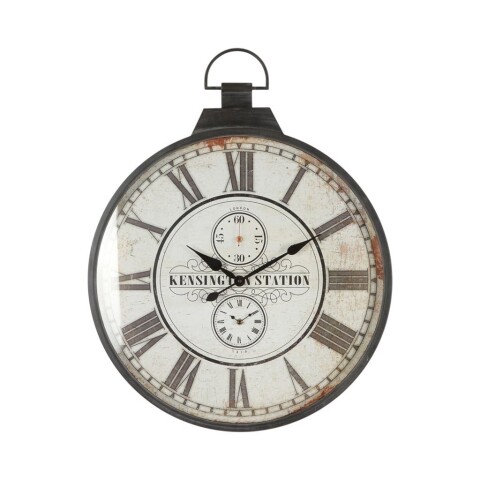 RELOJ DE PARED METÁLICO 60X77X6 CM VINTAGE POCKET RELOJ DE PARED METÁLICO 60X77X6 CM VINTAGE POCKET