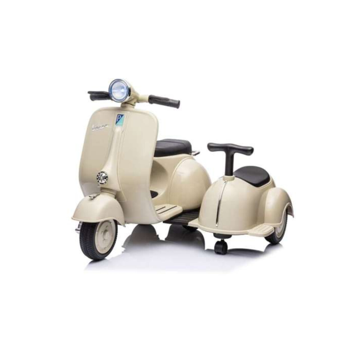 Moto infantil a batería vespa - con asiento para acompañante 