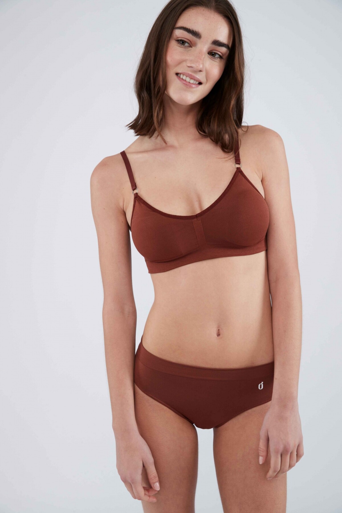 Soutien PIMENTÓN c/copa removible Chocolate