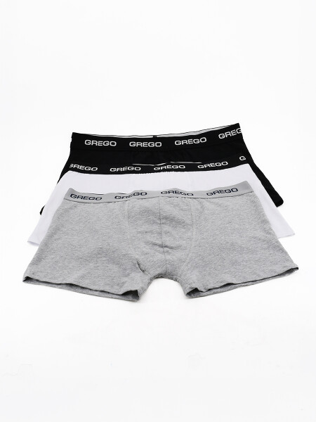 BOXER PACK X3 BLANCO