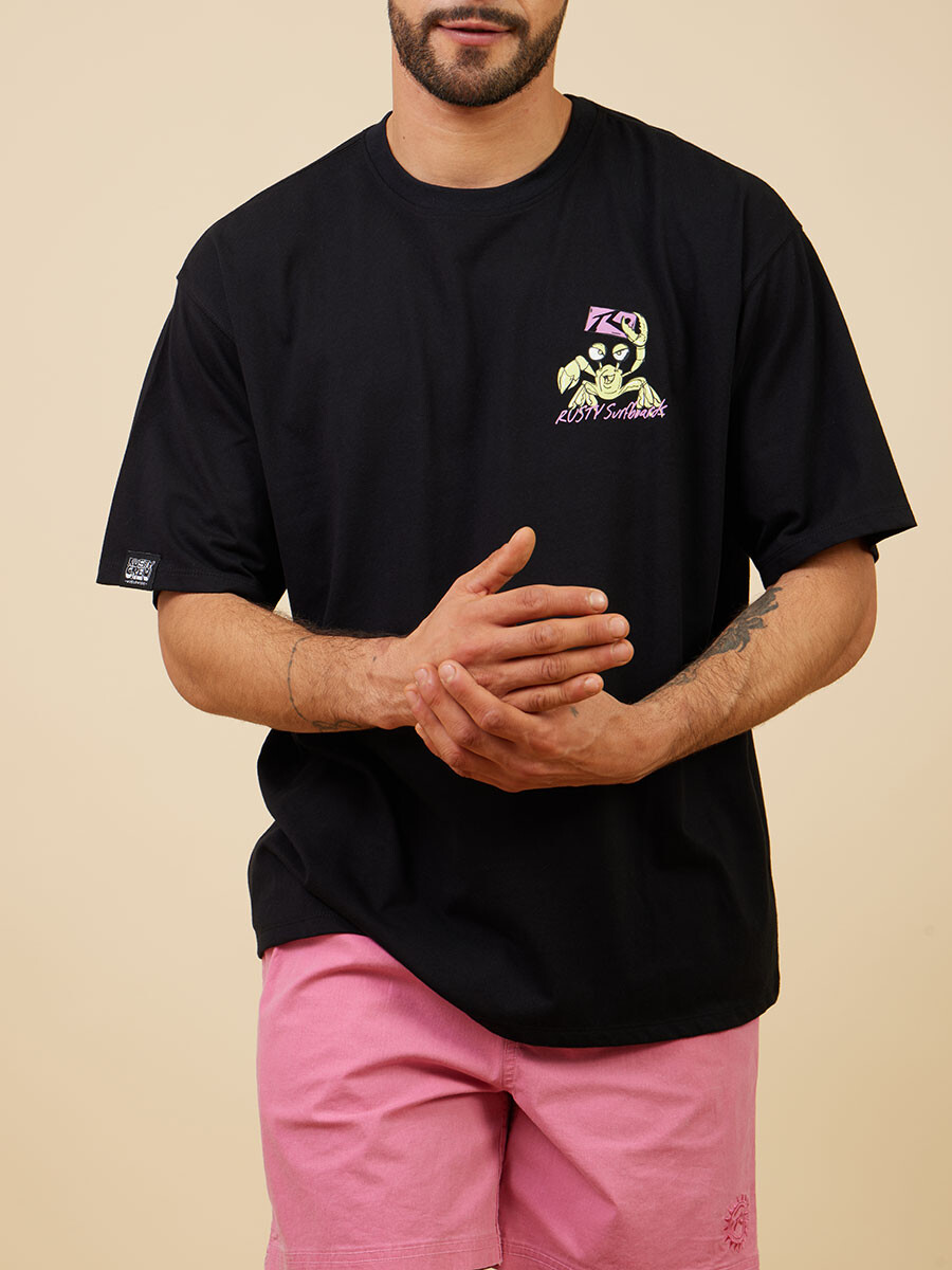 T-SHIRT MINGUS RUSTY - Negro 