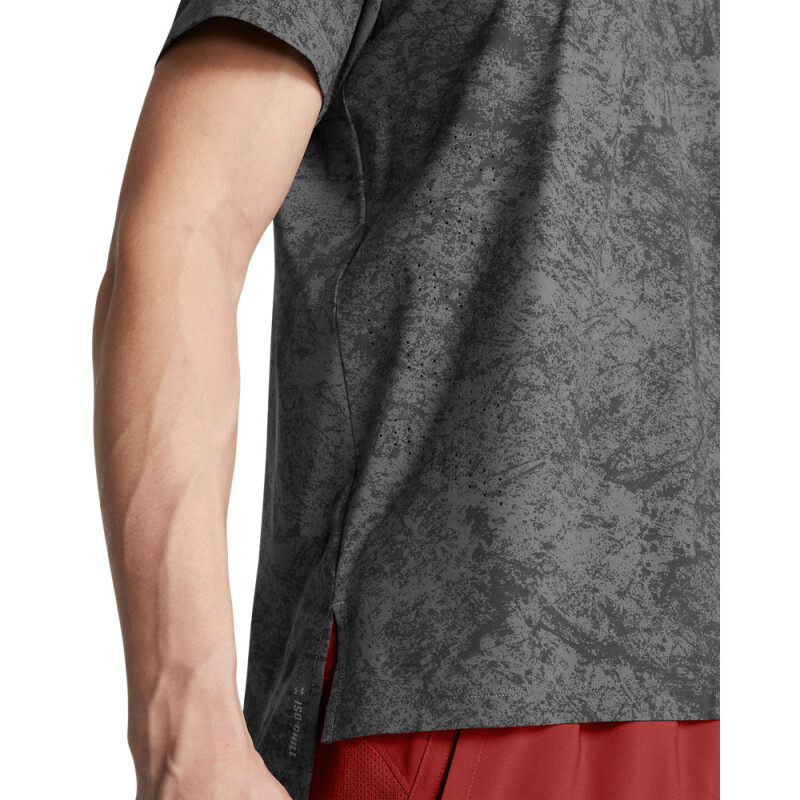 UA LAUNCH ELITE WASH SS-GRY GRY-025