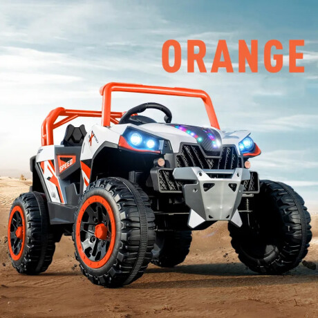Jeep a Batería Polaris Color Naranja Jeep a Batería Polaris Color Naranja