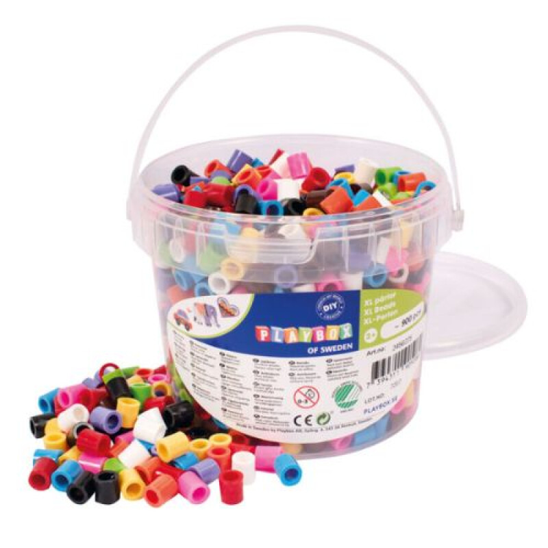 Perler Beads- Balde 900 mix colores Perler Beads- Balde 900 Mix Colores