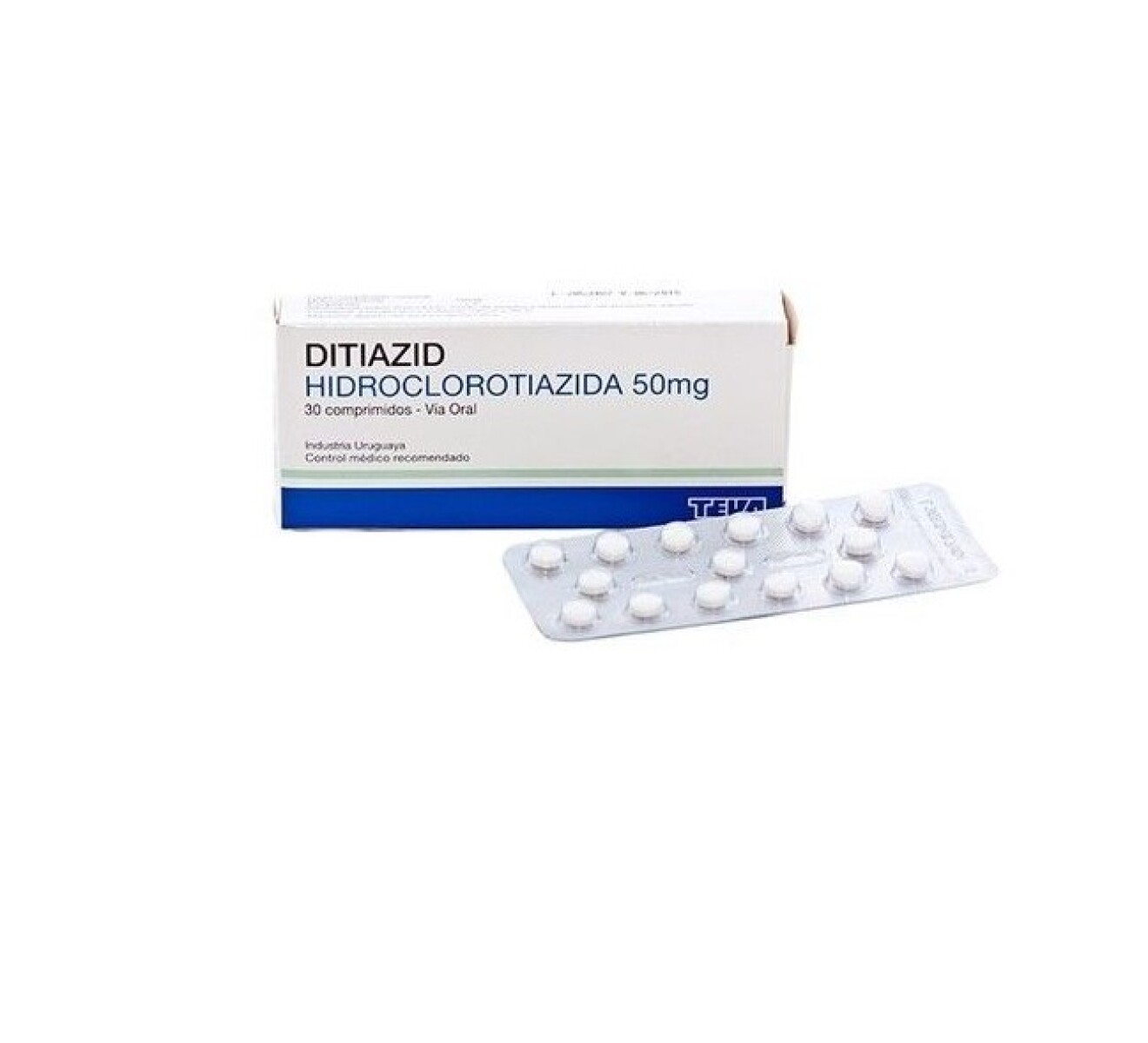 Ditiazid Teva 30 COM 