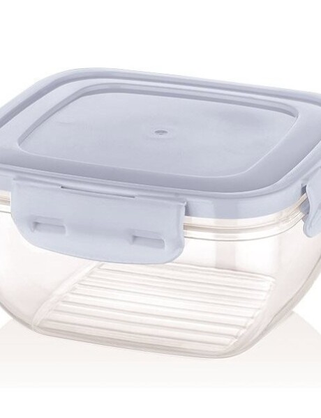 RECIPIENTE CUADRADO 500ML "COOK&LOCK" SURTIDO EN 3 COLORES CELETE, GRIS , ROSA 12x12x6.5cms RECIPIENTE CUADRADO 500ML "COOK&LOCK" SURTIDO EN 3 COLORES CELETE, GRIS , ROSA 12x12x6.5cms