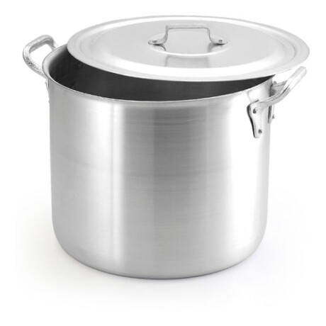 Olla con asas y tapa de 39.8L en Aluminio Oliveira Olla con asas y tapa de 39.8L en Aluminio Oliveira